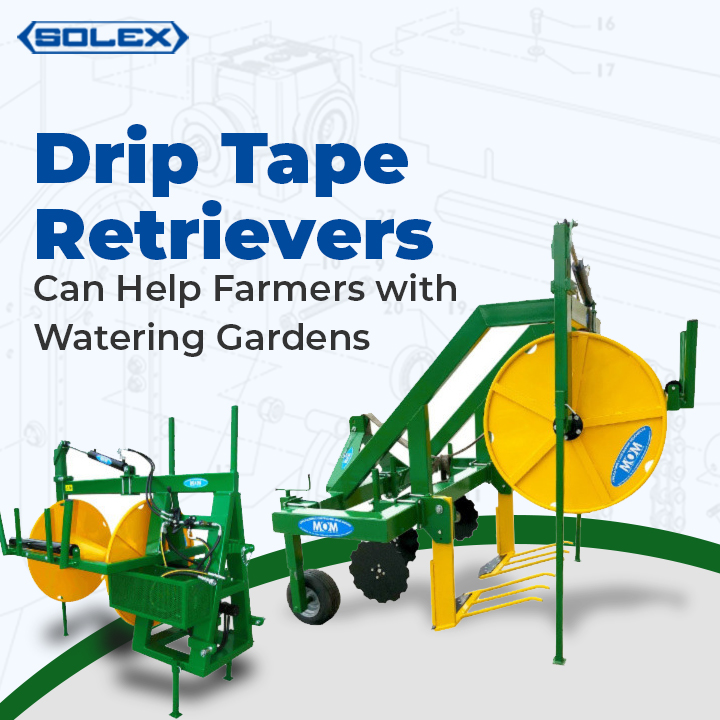 Drip Tape Retrievers Can Help Farmers with Watering Gardens